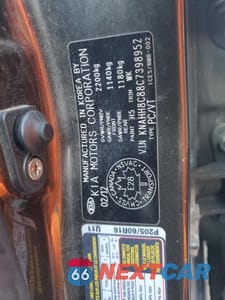 Zdjęcie 14 z 14 samochodu: 2012 KIA RONDO VIN:KNAHH8C88C7398952 - miniatura