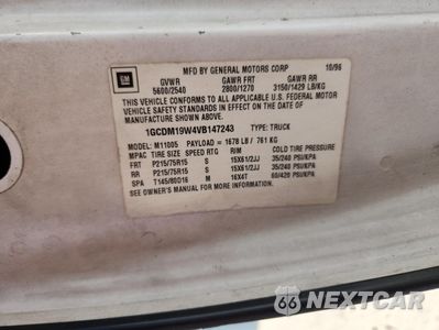 Zdjęcie 14 z 16 samochodu: 1997 CHEVROLET ASTRO VIN:1GCDM19W4VB147243 - miniatura