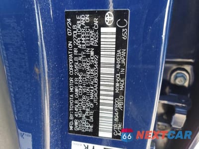 Zdjęcie 12 z 12 samochodu: 2024 TOYOTA PRIUS LE VIN:JTDACAAU8R3034492 - miniatura