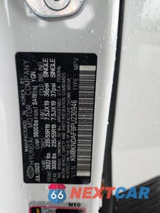 Zdjęcie 13 z 15 samochodu: 2023 HYUNDAI IONIQ 5 SEL VIN:KM8KNDAF9PU230946 - miniatura