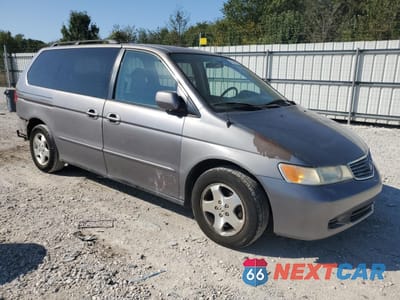 Czwarte zdjęcie samochodu z boku: 2000 HONDA ODYSSEY EX VIN:2HKRL1864YH569218 - miniatura