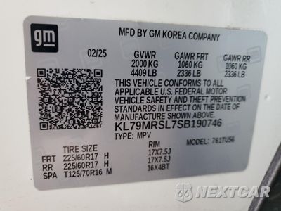 Zdjęcie 14 z 15 samochodu: 2025 CHEVROLET TRAILBLAZER LT VIN:KL79MRSL7SB190746 - miniatura