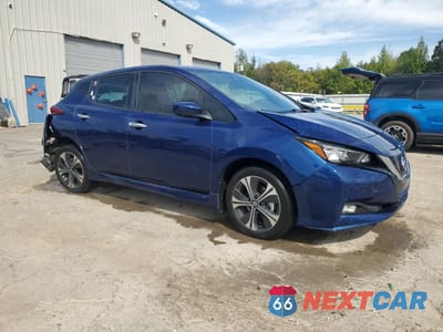 Czwarte zdjęcie samochodu z boku: 2022 NISSAN LEAF SV PLUS VIN:1N4BZ1CV9NC559392 - miniatura