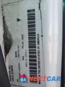 Zdjęcie 10 z 10 samochodu: 2018 INTERNATIONAL 4000 4300 - BOX TRUCK VIN:1HTMMMML7JH532806 - miniatura
