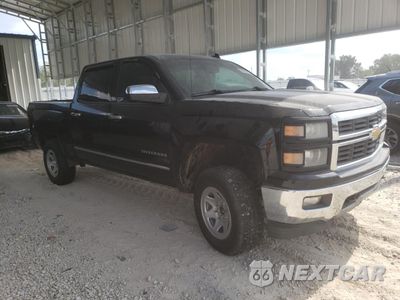 Czwarte zdjęcie samochodu z boku: 2014 CHEVROLET SILVERADO K1500 LTZ VIN:3GCUKSEC6EG558920 - miniatura
