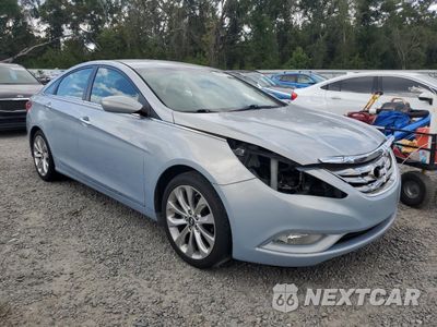 Czwarte zdjęcie samochodu z boku: 2013 HYUNDAI SONATA SE VIN:5NPEC4AC5DH673422 - miniatura