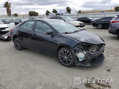 Czwarte zdjęcie samochodu z boku: 2014 TOYOTA COROLLA L VIN:5YFBURHEXEP006550 - miniatura