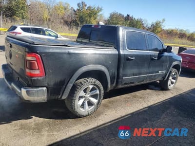 Trzecie zdjęcie samochodu z tyłu: 2020 RAM 1500 LONGHORN VIN:1C6RREKT4LN139127 - miniatura