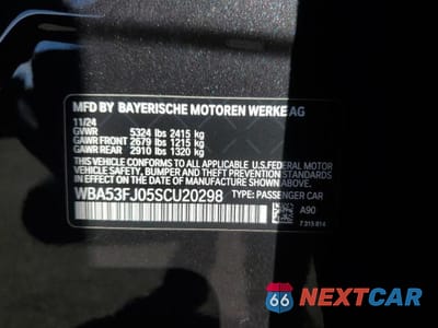 Zdjęcie 12 z 12 samochodu: 2025 BMW 530 XI VIN:WBA53FJ05SCU20298 - miniatura