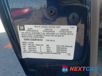 Zdjęcie 13 z 13 samochodu: 2002 GMC YUKON VIN:1GKEK13Z02R195181 - miniatura