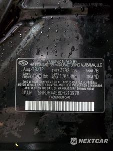 Zdjęcie 12 z 13 samochodu: 2013 HYUNDAI ELANTRA GLS VIN:5NPDH4AE8DH210978 - miniatura