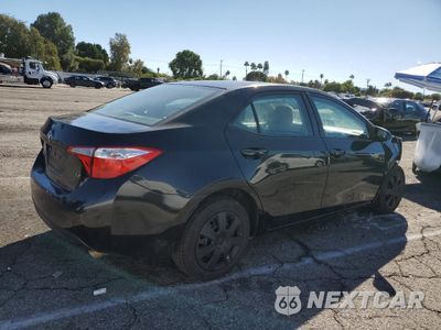Trzecie zdjęcie samochodu z tyłu: 2015 TOYOTA COROLLA L VIN:2T1BURHE0FC265128 - miniatura