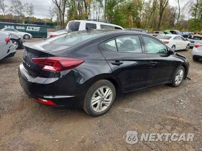 Trzecie zdjęcie samochodu z tyłu: 2020 HYUNDAI ELANTRA SEL VIN:KMHD84LF3LU951870 - miniatura
