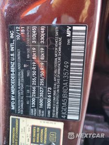 Zdjęcie 13 z 15 samochodu: 2013 MERCEDES-BENZ ML 350 VIN:4JGDA5JB8DA135749 - miniatura