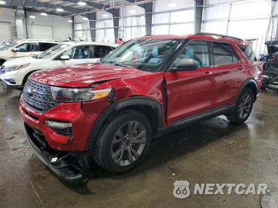 2021 FORD EXPLORER XLT 1FMSK8DHXMGC03794 - główne zdjęcie licytacji z USA - miniatura