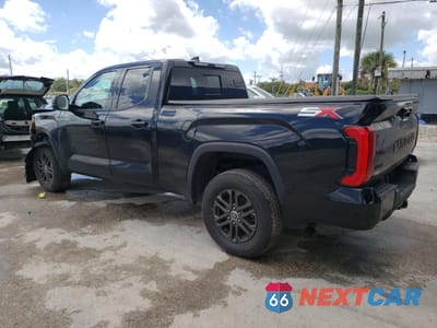 Drugie zdjęcie samochodu z przodu: 2023 TOYOTA TUNDRA DOUBLE CAB SR VIN:5TFLA5DA8PX090753 - miniatura