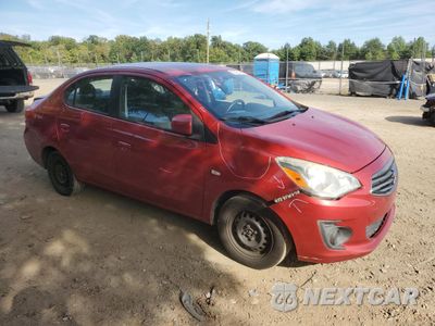Czwarte zdjęcie samochodu z boku: 2017 MITSUBISHI MIRAGE G4 ES VIN:ML32F3FJXHH000550 - miniatura