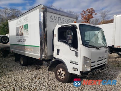 Czwarte zdjęcie samochodu z boku: 2009 ISUZU NPR BOX TRUCK VIN:4KLB4W1N39J801961 - miniatura