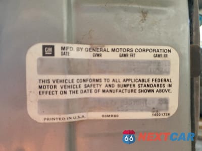 Zdjęcie 12 z 14 samochodu: 1983 OLDSMOBILE CUTLASS SUPREME BROUGHAM VIN:1G3AM47A2DM314679 - miniatura