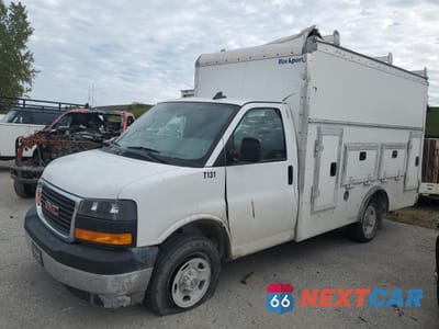 2023 GMC SAVANA UTILITY / SERVICE VAN 1GD07RFP5P1122034 - główne zdjęcie licytacji z USA - miniatura