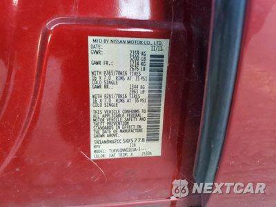 Zdjęcie 13 z 13 samochodu: 2012 NISSAN XTERRA OFF ROAD VIN:5N1AN0NU2CC505778 - miniatura