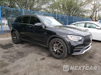 Czwarte zdjęcie samochodu z boku: 2022 MERCEDES-BENZ GLC 43 4MATIC AMG VIN:W1N0G6EB3NG121038 - miniatura