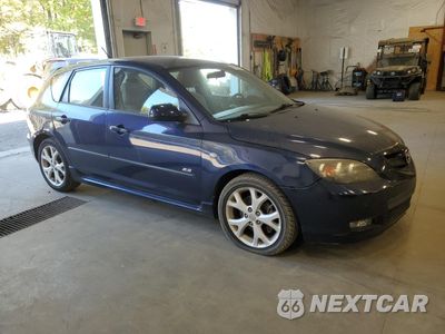 Czwarte zdjęcie samochodu z boku: 2008 MAZDA 3 HATCHBACK VIN:JM1BK344481153083 - miniatura