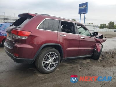 Trzecie zdjęcie samochodu z tyłu: 2019 JEEP GRAND CHEROKEE LIMITED VIN:1C4RJFBG0KC727514 - miniatura