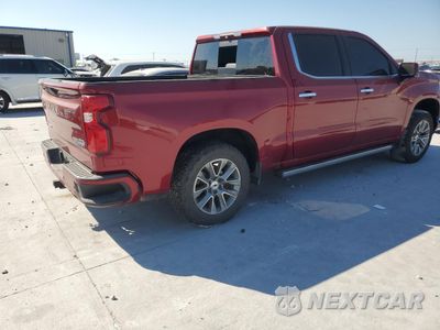 Trzecie zdjęcie samochodu z tyłu: 2019 CHEVROLET SILVERADO C1500 HIGH COUNTRY VIN:1GCPWFED6KZ279819 - miniatura