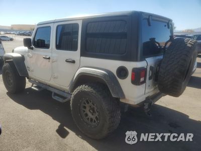 Drugie zdjęcie samochodu z przodu: 2018 JEEP WRANGLER UNLIMITED SPORT VIN:1C4HJXDG9JW274652 - miniatura