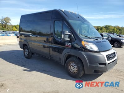 Czwarte zdjęcie samochodu z boku: 2021 RAM PROMASTER 1500 DELIVERY VAN VIN:3C6LRVBG1ME564948 - miniatura