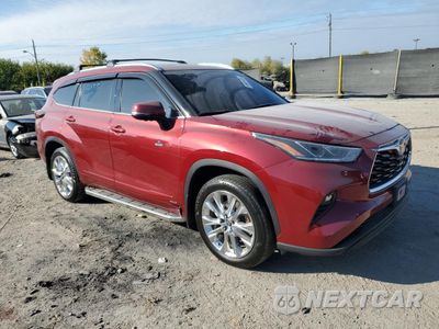 Czwarte zdjęcie samochodu z boku: 2025 TOYOTA HIGHLANDER HYBRID LIMITED VIN:5TDXBRCH3SS668308 - miniatura