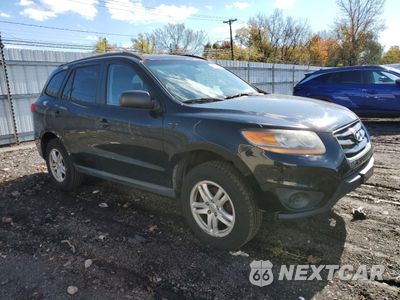 Czwarte zdjęcie samochodu z boku: 2010 HYUNDAI SANTA FE GLS VIN:5NMSG3AB6AH402709 - miniatura