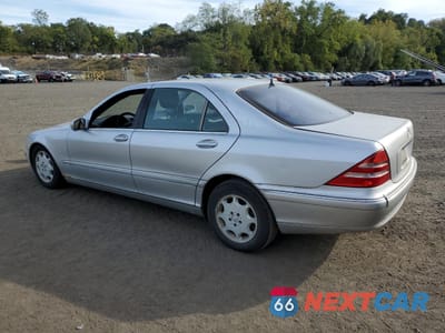 Drugie zdjęcie samochodu z przodu: 2002 MERCEDES-BENZ S 430 VIN:WDBNG70J42A266233 - miniatura