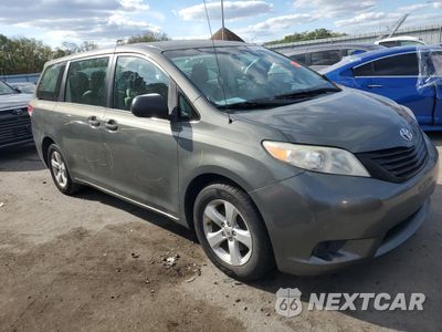 Czwarte zdjęcie samochodu z boku: 2011 TOYOTA SIENNA BASE VIN:5TDKA3DC4BS008307 - miniatura