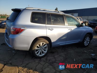 Trzecie zdjęcie samochodu z tyłu: 2009 TOYOTA HIGHLANDER HYBRID LIMITED VIN:JTEEW44AX92034099 - miniatura