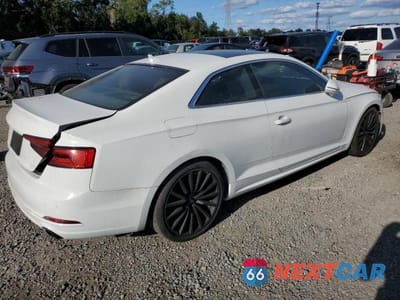 Trzecie zdjęcie samochodu z tyłu: 2018 AUDI A5 PREMIUM PLUS VIN:WAUPNAF52JA001233 - miniatura
