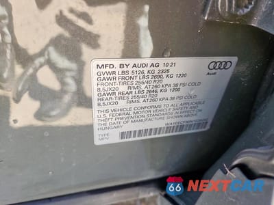 Zdjęcie 13 z 13 samochodu: 2022 AUDI Q3 PREMIUM PLUS S LINE 45 VIN:WA1EECF30N1039242 - miniatura