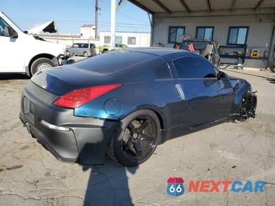 Trzecie zdjęcie samochodu z tyłu: 2007 NISSAN 350Z COUPE VIN:JN1BZ34E37M553074 - miniatura
