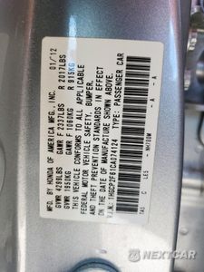 Zdjęcie 13 z 15 samochodu: 2012 HONDA ACCORD SE VIN:1HGCP2F61CA074124 - miniatura