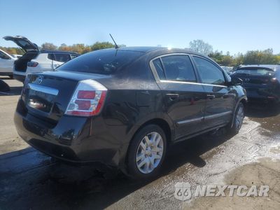 Trzecie zdjęcie samochodu z tyłu: 2010 NISSAN SENTRA 2.0 VIN:3N1AB6AP1AL643414 - miniatura