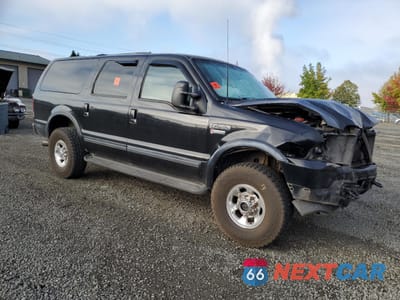 Czwarte zdjęcie samochodu z boku: 2003 FORD EXCURSION LIMITED VIN:1FMSU43P83EB44654 - miniatura