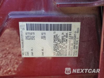 Zdjęcie 12 z 14 samochodu: 2012 NISSAN ALTIMA BASE VIN:1N4AL2AP4CN455191 - miniatura