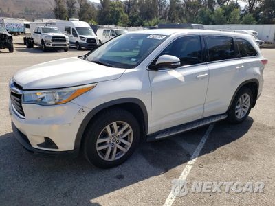 2016 TOYOTA HIGHLANDER LE 5TDZKRFH5GS176925 - główne zdjęcie licytacji z USA - miniatura