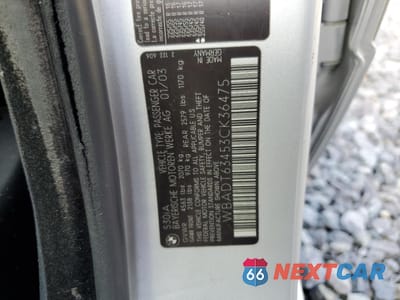 Zdjęcie 12 z 12 samochodu: 2003 BMW 530 I AUTOMATIC VIN:WBADT63453CK36475 - miniatura