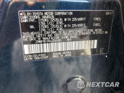 Zdjęcie 13 z 14 samochodu: 2017 TOYOTA RAV4 LE VIN:JTMBFREVXHJ706480 - miniatura