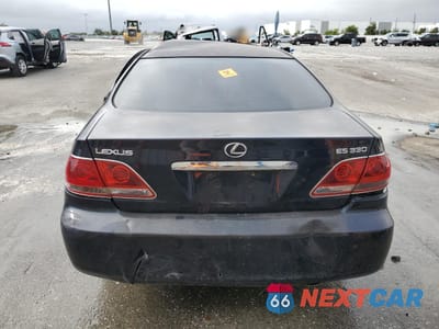 Zdjęcie 6 z 13 samochodu: 2005 LEXUS ES 330 VIN:JTHBA30G355056785 - miniatura