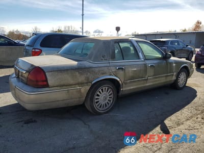 Trzecie zdjęcie samochodu z tyłu: 2008 MERCURY GRAND MARQUIS LS VIN:2MEFM75V68X620553 - miniatura