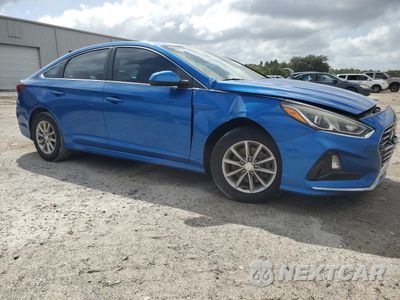 Czwarte zdjęcie samochodu z boku: 2018 HYUNDAI SONATA SE VIN:5NPE24AF9JH655840 - miniatura