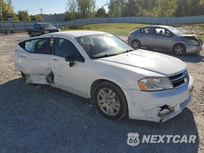 Czwarte zdjęcie samochodu z boku: 2014 DODGE AVENGER SE VIN:1C3CDZAB1EN111225 - miniatura